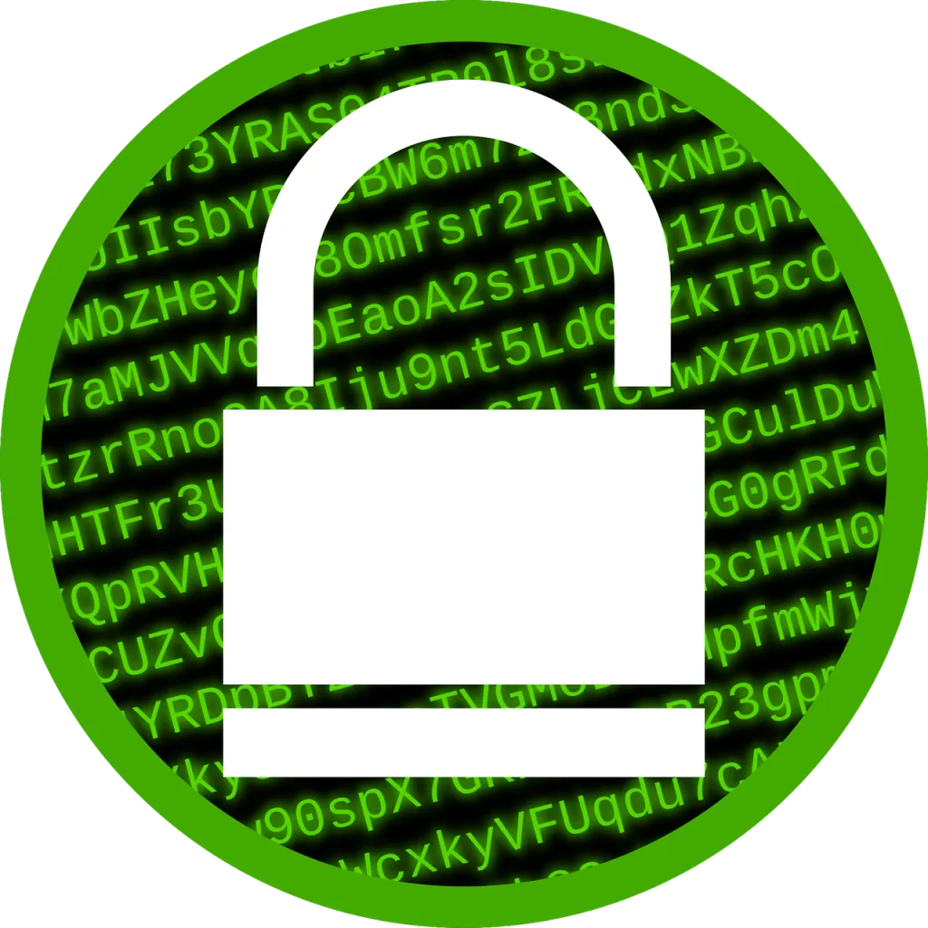 Free computer encrypt encryption vector